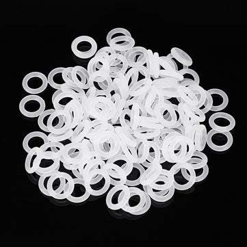 150pcs White Rubber O-Ring For Cherry MX Switch Mechanical Keyboard - Keyboards & Mouse Keycaps & Switches