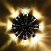 Vanble Mini LED Balloon Lights, LED Mini Party Light Non-Flashing Lighting LED Ball Lamp Miniature Light Bulbs for Paper Lanterns Party Decoration, Warm White, 15 Pcs