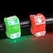 Mudder Boat Bow LED Navigation Light, 2 Pack (Red and Green)