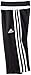 adidas Little Boys' Tiro Pant, Black, 6