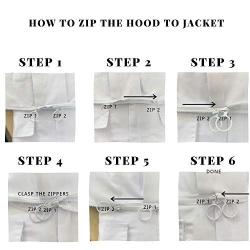 Beekeeping Jacket with Fencing Veil Hood,Clear View Fencing Veil Ultra Light Weight and Maximum Protection for Professional and Beginner Beekeepers