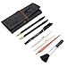 Pobec Scratch Art Tools, 8 PCS Painting Drawing Arts Tools Set, Stylus,Tools Bag, Small Scraper, Clean Brush, Repair Pen