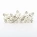 Aukmla Bridal Wedding Hair Pins for Women and Girls (Pack of 3)