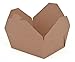 Southern Champion Tray 0768 #8 ChampPak Retro Take-Out Container, Kraft Paperboard with Poly Coated Inside, 6