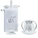 Creative Scents Vintage White Countertop Towel Stand, Decorative Fingertip Towels Holder, Durable Resin Free Standing Rack, for Elegant Counter Top Bathroom/Shower/Kitchen Decor