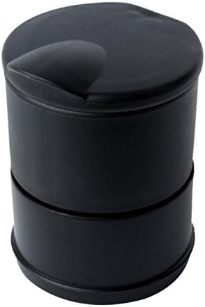 Virtuous V21 Car Ashtray Smokeless Cup holder,Ashtrays for Cars Plastic (Black)