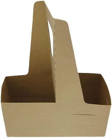 LBP 29501 Kraft Board 2-Cup Drink Carrier With Handle - 250 / CS