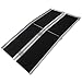Titan Ramps 5' Wheelchair Scooter Ramp, Multi-Fold, with Carrying Handle, for Entryway, 600 lb. Capacity, Disabled Access for Home Lightweight Aluminum with High-Traction Grit Coat Surface