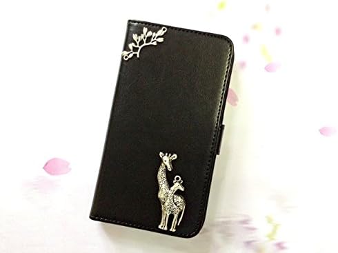 Giraffe leather wallet handmade phone case cover for iPhone X iPhone 8 Plus 6 6s 7 Plus Samsung Galaxy S8 S9 Plus S7 Edge S6 Edge S5 Note 8 Note 5 Note 4 Huawei P20 Pro MN0063
