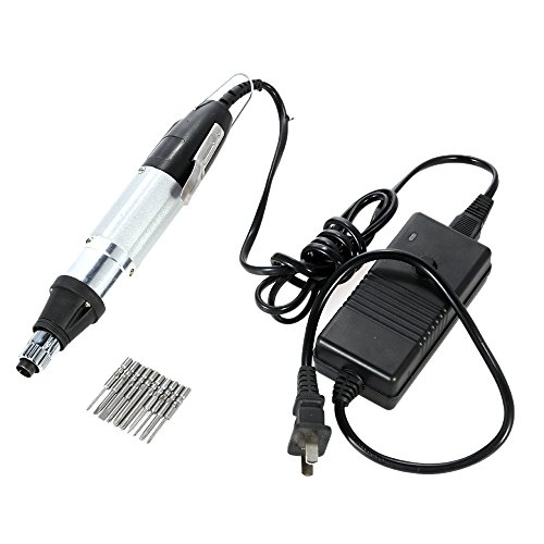 KKmoon AC220V Electric Screwdriver Set with 10pcs Bits Stepless Speed Regulation Repair Tool - Thumbnail 6