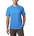 Columbia Men's Tech Trail II Short Sleeve Crew Shirt, UPF 50 Protection, Moisture Wicking Fabric