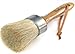 Featherline 2 Inch Oval Brush | Natural Bristle Applicator | Use for Applying Cream, Paint, Waxing, and Stenciling | Lifetime Seller Guarantee