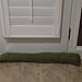 Heavy Duty Door Draft Blocker, Door Draft Blocker,Under Door Draft Stopper, Decorative Door Draft Stopper, Window and Door Insulation, Fits Doors and Windows up to 36