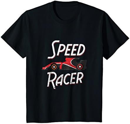 Kids Speed Racer Race Car Stock Car Racing T-Shirt