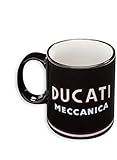 Ducati Meccanica Logo Coffee Tea Ceramic Mug Black 987694011