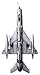 MiG-21 MF 1:100 diecast Model (Amercom SL-17)