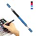 Disc Stylus, M.Way 2 in 1 Precision Stylus Universal Touch Screen Capacitive Pen for Universal Touch Screens Devices iPad Tablets iphone Black