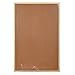 MFLABEL 35x23 inch Cork Bulletin Board Oak Wood Frame Corkboard Message Board