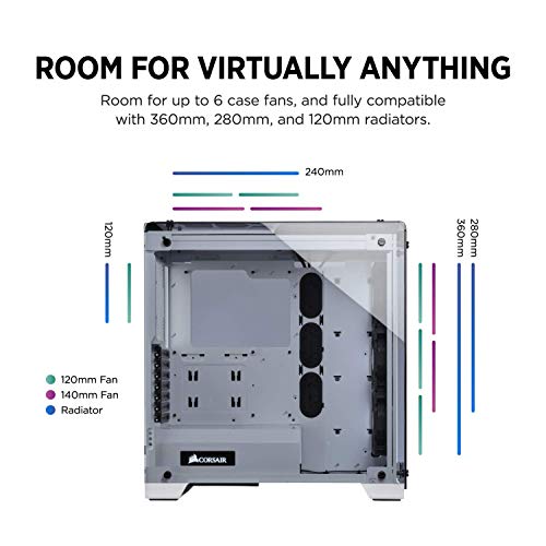 4 CORSAIR+CRYSTAL+Mid+Tower+Tempered+Glass