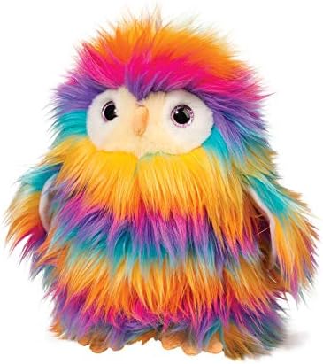 Douglas Izzy Rainbow Owl Fur Fuzzle Plush Stuffed Animal