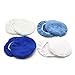 AUTDER 7 Inch & 8 Inch Car Polisher Pad Bonnet, Waxers Bonnet Set, Woollen+Cotton+Microfiber+Coral Fleece, 2 Pcs for Each, Pack of 8 Pcs