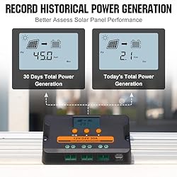 ECO-WORTHY Solar Charge Controller 30A Solar Panel
