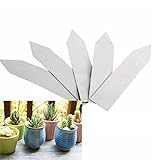 Vakind Plant Pot Markers Garden Nursery Plastic Stake Tags Labels 4 Inch Pack of 100