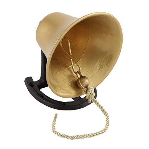 Gorilla Playsets 09-0001 Dinner Bell Swing Set Accessory, Gold - Image 4