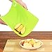 Flexible Cutting Board Mats Set, HISRAY Premium Plastic Chopping Board Easy to Clean, 4 Colored Reversible & Eco Friendly Mats with Food Icons Extra Large Size 15'' x 12'' for Kitchen Bar,BBQ,Boat,RV