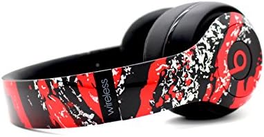 Beats by Dre Studio 2.0 Wireless - Custom Painted Dr. Dre Headset - Design (Splatter) (Red Splatter)