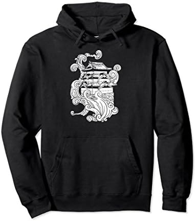 Unisex Big Texas Windy Palace Unisex Hooded Sweatshirt Small Black