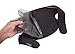 Copper Fit Men's Rapid Relief Knee Wrap with Hold/Cold Therapy, Black, One Size