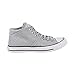 Converse Women's Chuck Taylor All Star Knit Madison Mid Sneaker, White/Wolf Grey, 11 M US