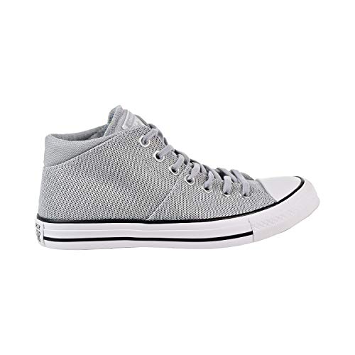 Converse Women's Chuck Taylor All Star Knit Madison Mid Sneaker, White/Wolf Grey, 11 M US
