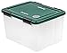IRIS Remington® 46 Quart WeatherPro™ Storage Box, Green