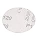 uxcell 3-inch Dia Abrasive Sanding Sandpaper Sheet Disc 120 Grit 50 Pcs
