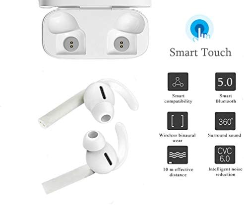 Digistream Wireless Bluetooth Earphones with Mic True Twins Series Two Way Pairing in Ear Headphones
