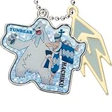 Pokemon Black and White Metal Gym Leader Collection Key Chain - Freeze Badge with Brycen Beartic