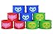 The Mass Superhero Slap Bracelet for Kids Boys & Girls Birthday Party Supplies Favors (9 Pack) (Assorted 9 Pack)