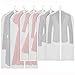 Zilink Hanging Garment Bag Lightweight Suit Bags Dust-Proof (Set of 6) with Study Full Zipper for Closet Storage and Travel [Upgraded Version] primary