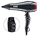 Jinri 1875W Professional Salon Hair Dryer for Faster Drying, Negative Ion Hair Blow Dryer with 2 Speed and 3 Heat Setting Ceramic Hair Dryer,AC Motor Blow dryer with Concentrator,ETL Certified