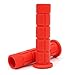 OUTERDO New Handlebar Grips Bicycle MTB BMX Road Mountain Bike Soft Rubber Handlebar End Grips red