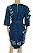 Qicool Womens Short Sleeve BF Style Ripped Distressed Hole Clubwear Party Denim Dress
