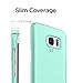 Spigen Thin Fit Galaxy S7 Edge Case with Premium Matte Finish Coating for Samsung Galaxy S7 Edge 2016 - Mint