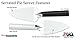Rada Cutlery Serrated Pie Server, Made in USA, Silver Handle