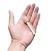 Honey Dipper,Woaiwo-q 3 Inch Small Mini Wooden Honey Sticks,Wedding Party Favors Individually Wrapped,Server for Honey Jar Dispense Drizzle Honey(50Pack)