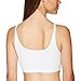 Yummie Women's Cotton Seamless Wire Free Bra, White, Large/X-Large