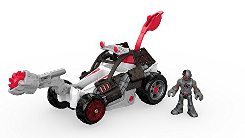 Fisher-Price Imaginext Streets of Gotham City Cyborg & Saw Buggy Action Figure