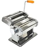 life_mart 家庭用 パスタマシン 分離式 ヌードルメーカー 製麺機 手動 パスタメーカー カッターサイズ 幅1.5mm / 6.0mm