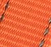Buddy & Co. Nylon Dog Leash with Reflective Stitching for Nighttime Visibility (3/4-Inch Wide, 6ft Long) - Best for Small to Medium Dogs - Hot Orange Color